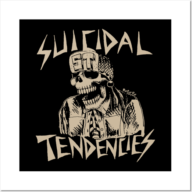 suicidal tendencies vintage Wall Art by japan play